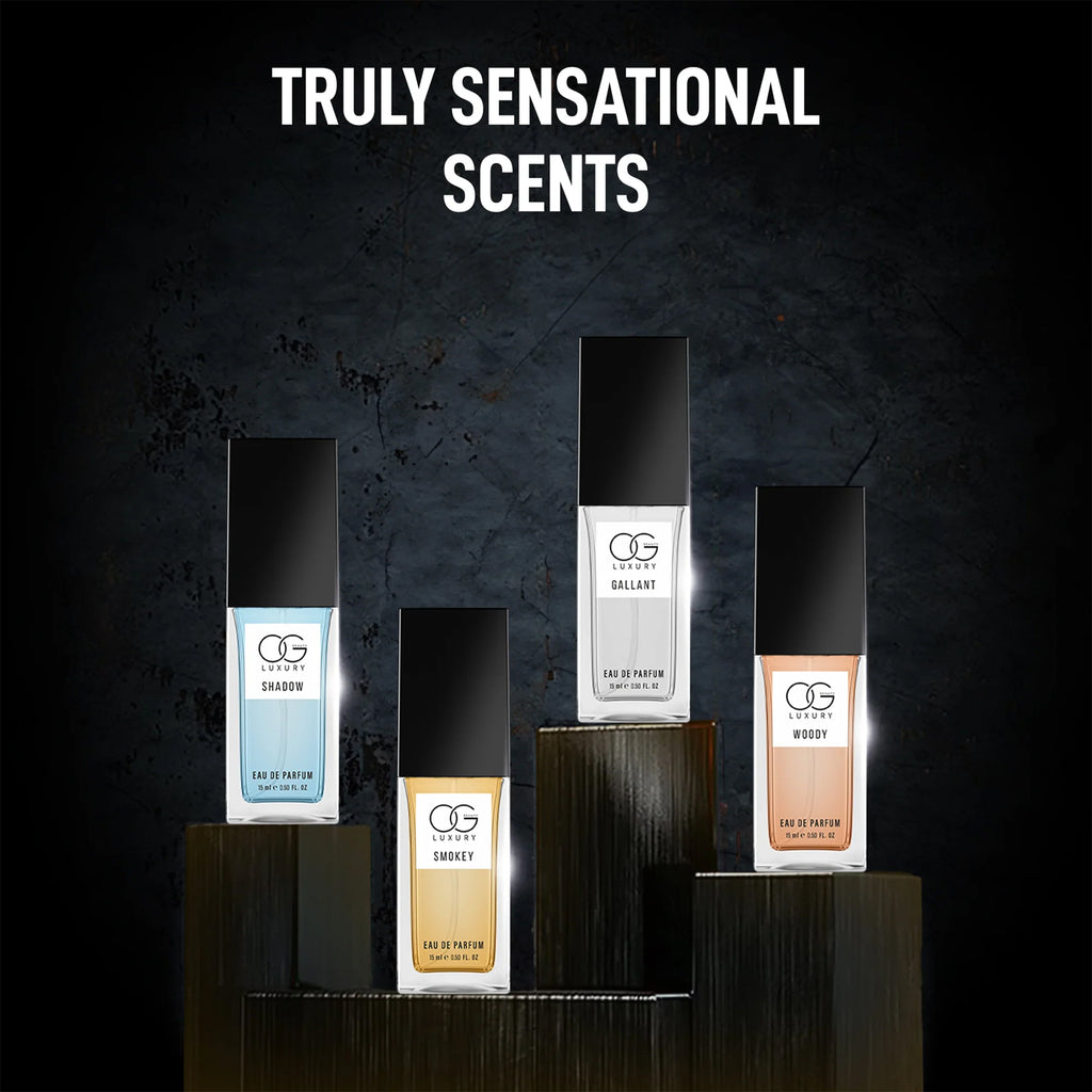 Og Luxury Perfume Gift Set Eau De Parfum Collection (15 Ml  4 Pc)